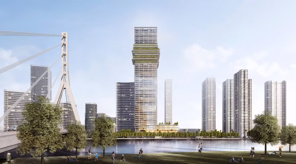 masterise homes dong tho toa nha van phong thuong mai the sun tower hinh 2
