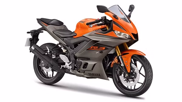 yamaha yzf r3 2022 duoc bo sung them mau son vivid orange moi hinh 1