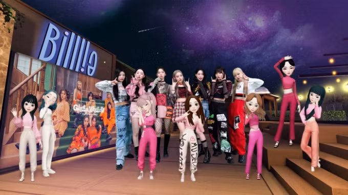 cac than tuong k pop gan bo voi fan the he z va alpha tren nen tang metaverse hinh 1