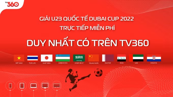 viettel da co ban quyen truyen hinh u23 dubai cup khan gia co the chon binh luan vien xem u23 viet nam hinh 1