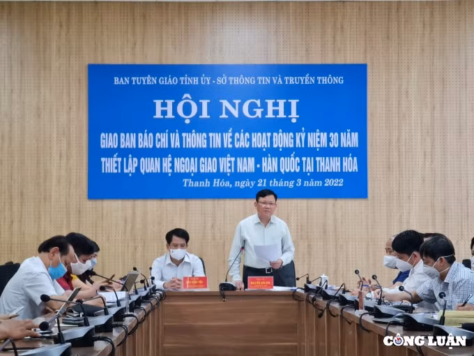 thanh hoa chuan bi san sang le ky niem 30 nam thiet lap quan he ngoai giao viet nam han quoc hinh 1