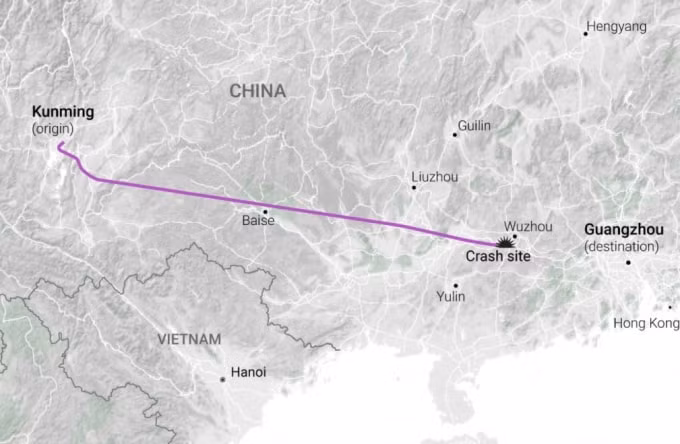 tat ca 132 nguoi tren chuyen bay gap nan cua trung quoc co the da thiet mang hinh 2