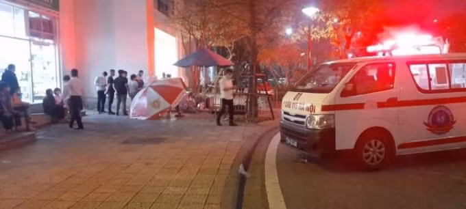 ha noi thieu nu 15 tuoi roi tu tang cao xuong dat hinh 1