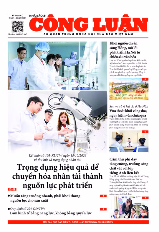Nhà báo và Công luận Số 43-2026