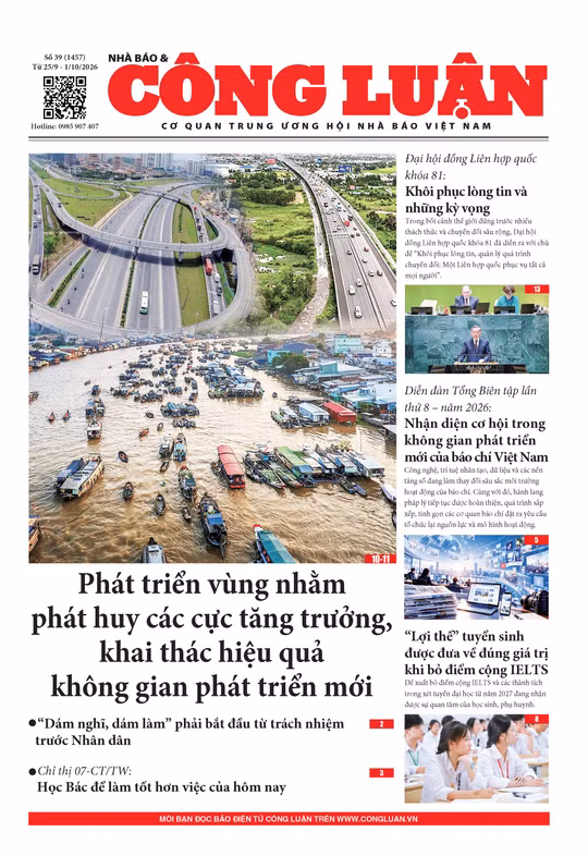 Nhà báo và Công luận Số 39-2026