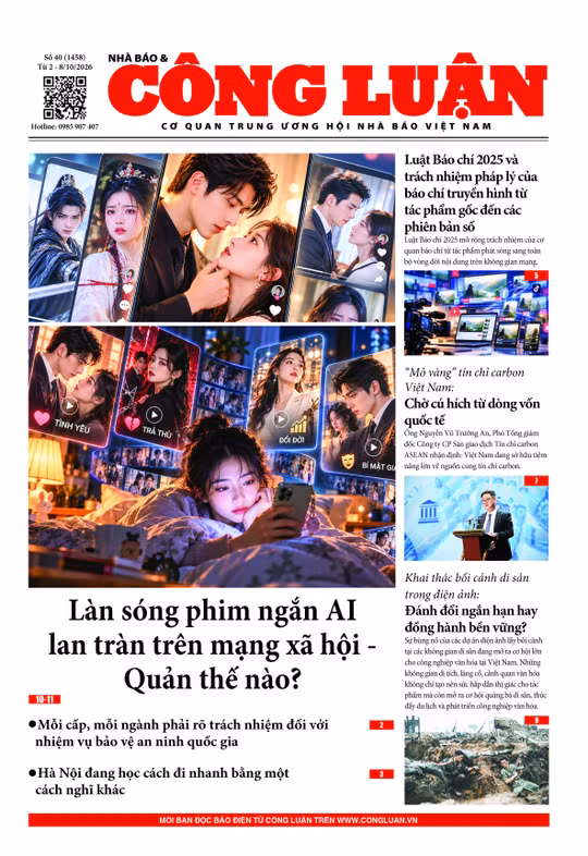Nhà báo và Công luận Số 40-2026