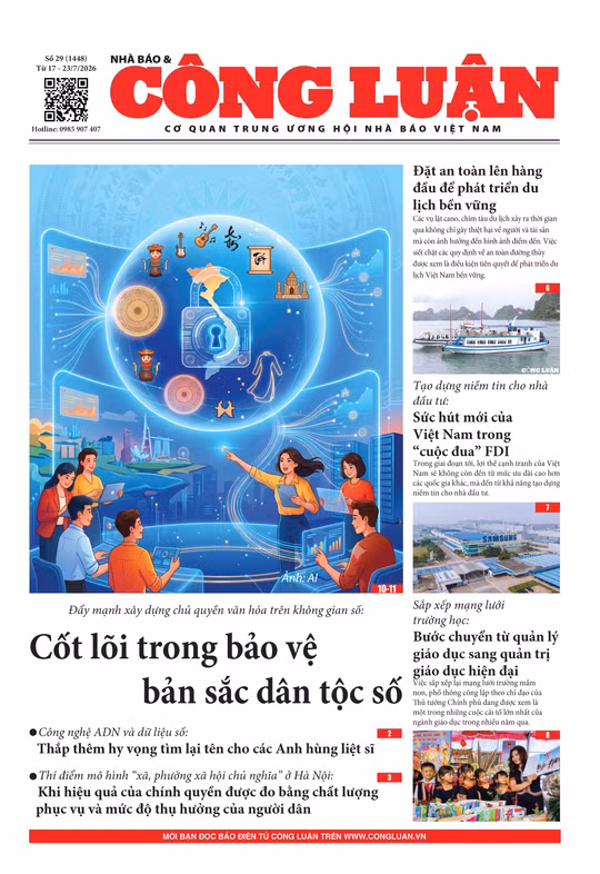 Nhà báo và Công luận số 29-2026