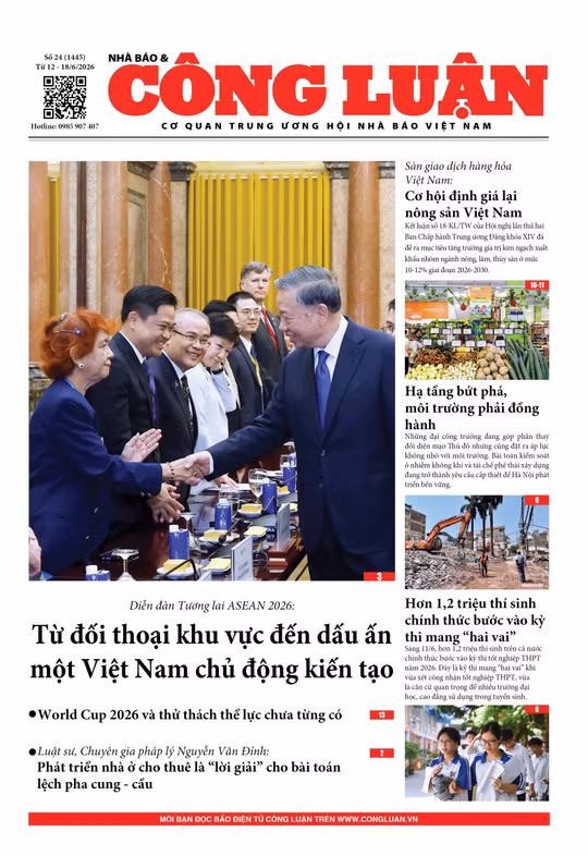 Nhà báo và Công luận số 24-2026