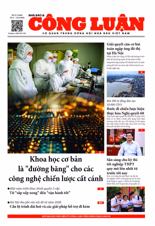 Nhà báo và Công luận số 23-2026