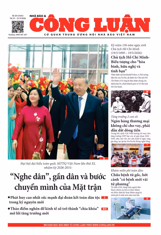 Nhà báo và Công luận số 20-2026