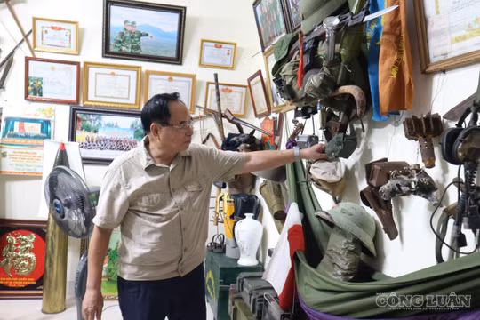 Cựu chiến binh nặng lòng với đồng đội, lặng lẽ gìn giữ ký ức chiến tranh