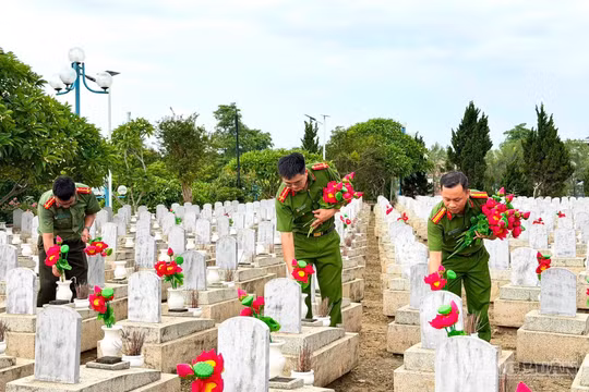 Nghĩa trang an táng gần 11.000 liệt sĩ mang tên hai dân tộc Việt - Lào