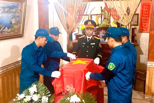 Quê nhà xúc động ngày đón liệt sĩ trở về sau hơn nửa thế kỷ hy sinh