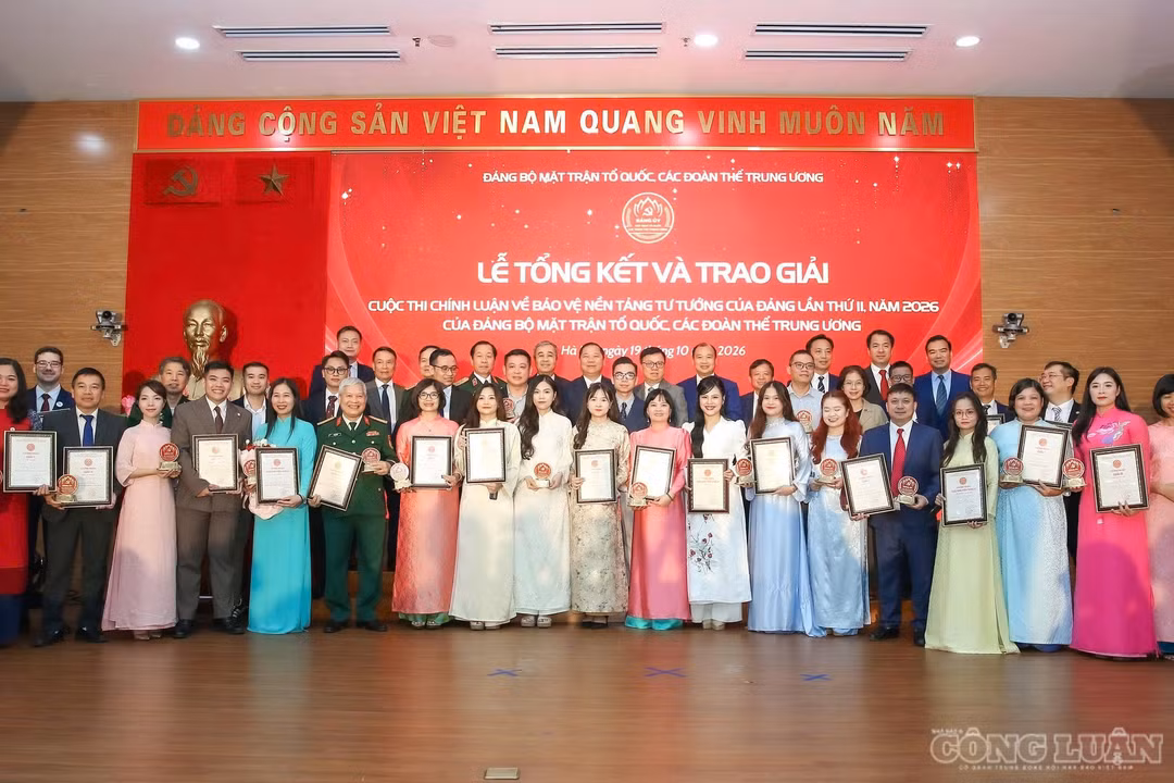 47 tác phẩm được vinh danh tại Cuộc thi chính luận về bảo vệ nền tảng tư tưởng của Đảng