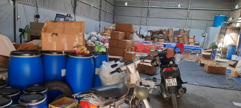 tp hcm phat hien xuong san xuat dau goi gia cong nghe xo chau lon nhat tu truoc toi nay hinh 1