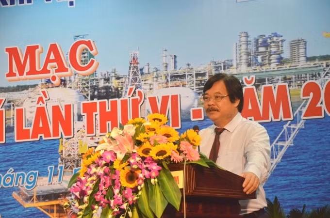 Ông Nguyễn Hồng Minh - Tổng cục trưởng Tổng cục Giáo dục nghề nghiệp, Bộ LĐTBXH phát biểu