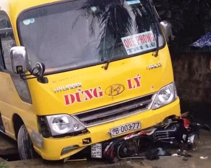 Hiện trường vụ tai nạn