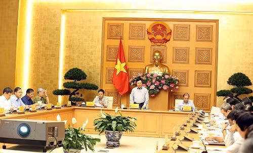Quang cảnh phiên họp. Ảnh: VGP