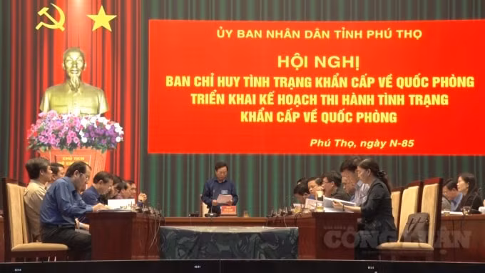 Phú Thọ khai mạc diễn tập khu vực phòng thủ tỉnh năm 2019.