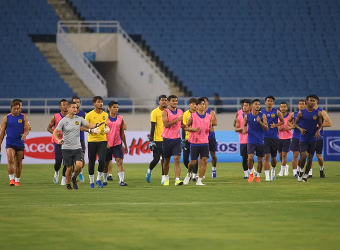 Đội tuyển Malaysia đã mạnh hơn thời điểm thua Việt Nam tại AFF Cup 2018. Ảnh: Hoàng Dương