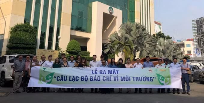 CLB Báo chí vì môi trường ra mắt tại TP Hồ Chí Minh. Ảnh:kinhtedothi.vn