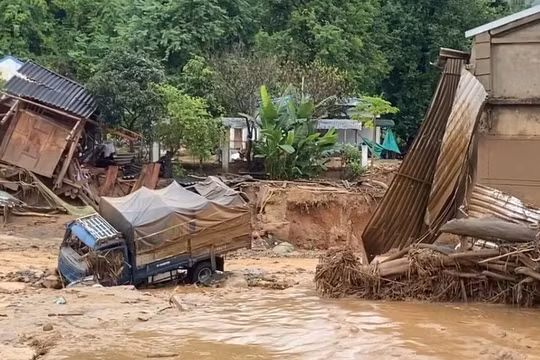 Chủ động ứng phó nguy cơ mưa lớn, lũ ống, lũ quét, sạt lở đất tại khu vực Bắc Bộ và Bắc Trung Bộ