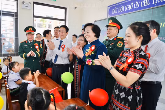 Khánh thành trường nội trú liên cấp hơn 178 tỷ đồng nơi vùng biên giới A Lưới, TP Huế