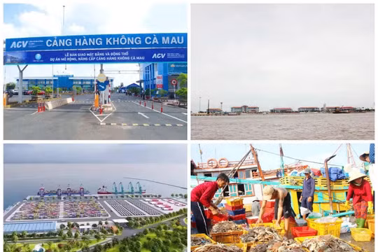 Xây dựng Cà Mau trở thành Trung tâm kinh tế biển - năng lượng tái tạo - logistics của Vùng và cả nước