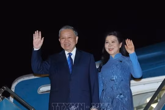 Tổng Bí thư, Chủ tịch nước Tô Lâm cùng Phu nhân lên đường thăm Đan Mạch, Liên minh châu Âu và Bỉ