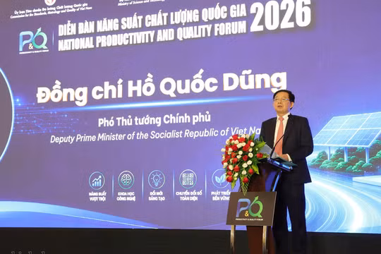 Phó Thủ tướng Hồ Quốc Dũng: Tăng tốc nâng cao năng suất của mỗi doanh nghiệp, mỗi người lao động