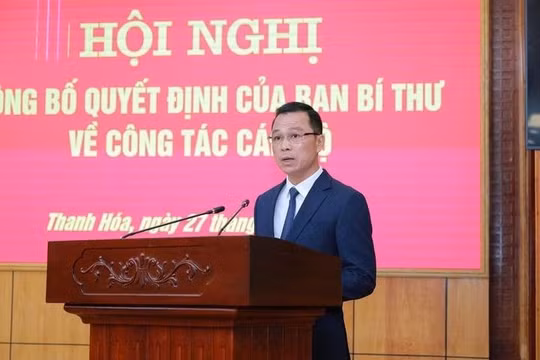Thủ tướng phê chuẩn ông Tô Anh Dũng giữ chức Chủ tịch UBND tỉnh Thanh Hóa