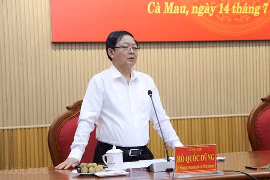Phó Thủ tướng Hồ Quốc Dũng: Cà Mau phải đặt mục tiêu trở thành "thủ phủ tôm" của thế giới