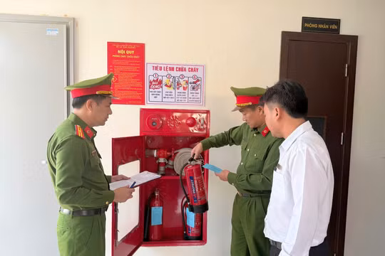 Chủ đầu tư phải khai báo dữ liệu phòng cháy, chữa cháy trước khi đưa công trình vào hoạt động