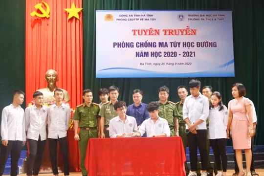 'Chung một quyết tâm xây dựng xã, phường, đặc khu không ma túy'