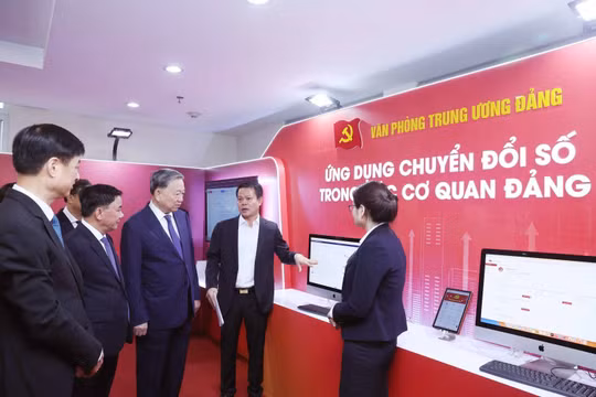 Khung Kiến trúc số của các cơ quan đảng, phiên bản 1.0: Chuyển mạnh từ số hóa công việc sang ra quyết định dựa trên dữ liệu