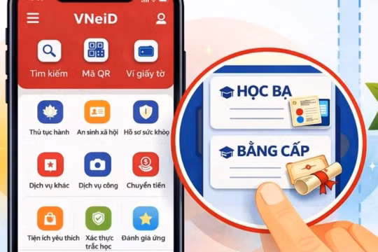Làm sạch và gắn số định danh cho 12 triệu văn bằng, chứng chỉ trên VNeID trước 30/10