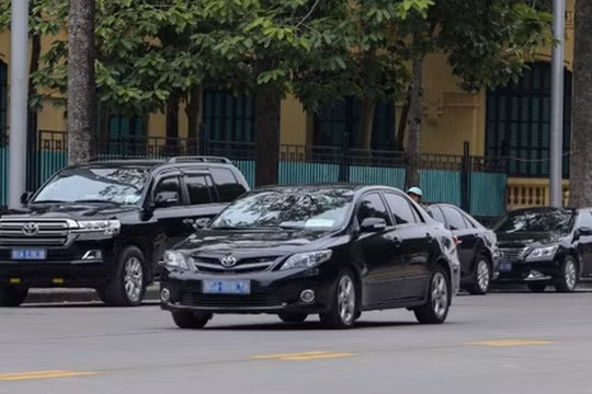 Xe ô tô phục vụ công tác chung có giá tối đa 950 triệu đồng
