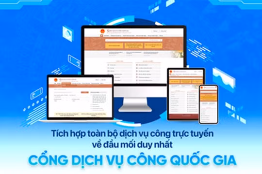 Chính phủ quy định 11 loại thông tin cung cấp trên Cổng Dịch vụ công quốc gia