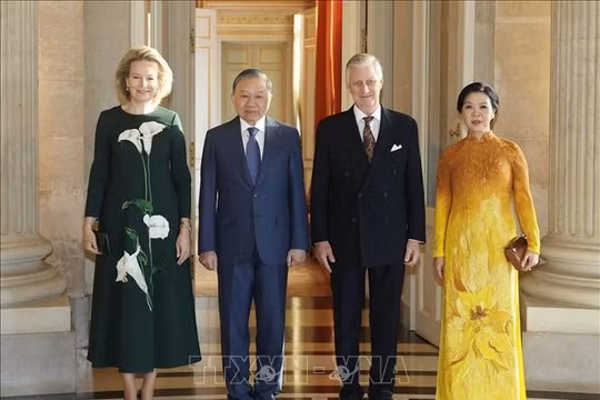 Tuyên bố chung về kết quả chuyến thăm của Tổng Bí thư, Chủ tịch nước Tô Lâm tới Vương quốc Bỉ