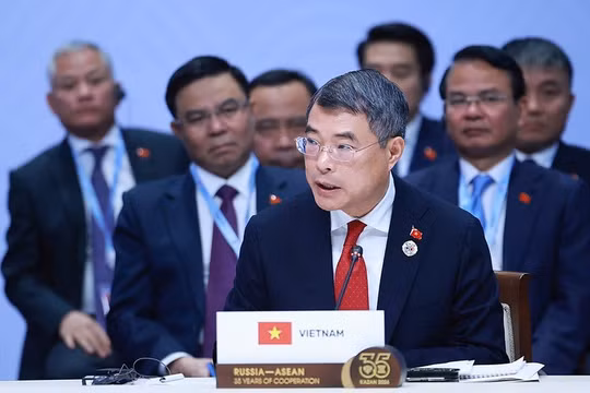 Thủ tướng Lê Minh Hưng: ASEAN và Nga cần chủ động cùng nhau kiến tạo môi trường ổn định, cân bằng và bền vững