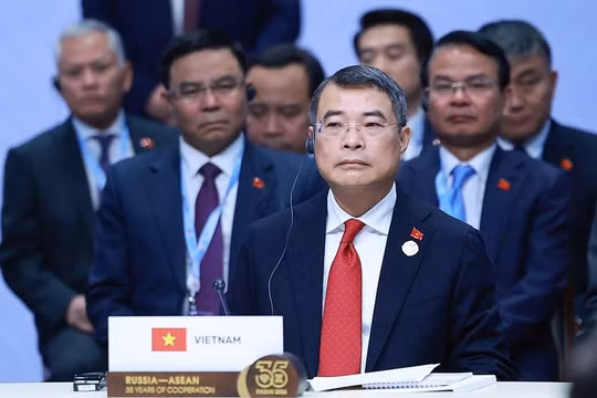 Thủ tướng Lê Minh Hưng dự phiên toàn thể Hội nghị Cấp cao Kỷ niệm 35 năm quan hệ ASEAN - Nga