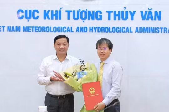 Ông Mai Văn Khiêm giữ chức Phó Cục trưởng Cục Khí tượng Thủy văn