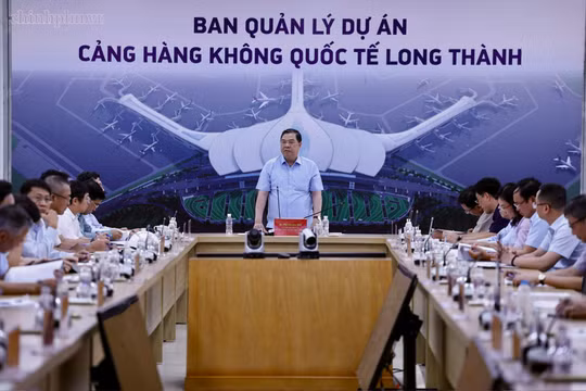 Yêu cầu tăng tốc thi công sân bay Long Thành, chuyển sang trạng thái nước rút