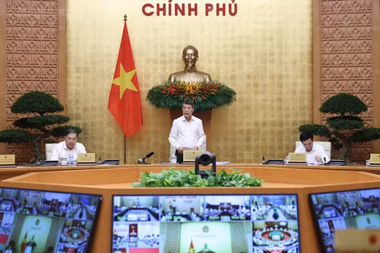 Thủ tướng Lê Minh Hưng: Xác định trực tiếp dư địa và động lực tăng trưởng trong giai đoạn nước rút của năm 2026