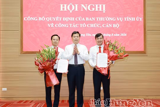 Chánh Văn phòng Tỉnh ủy Hưng Yên Nguyễn Tuấn Phong nhận thêm nhiệm vụ