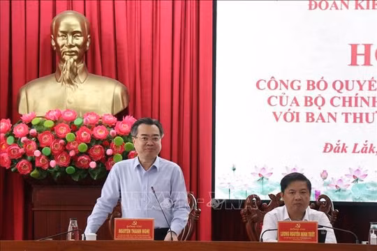 Kiểm tra công tác cán bộ, chuyển đổi số và kiểm soát quyền lực tại Đắk Lắk