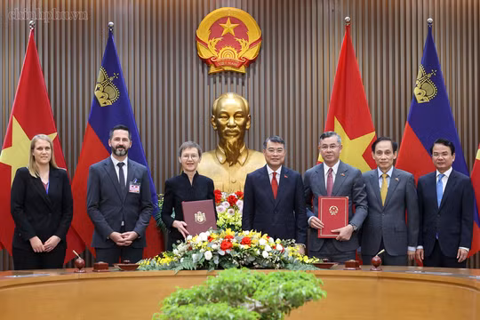 Việt Nam ký Hiệp định tránh đánh thuế hai lần với Liechtenstein, thúc đẩy dòng vốn đầu tư thịnh vượng