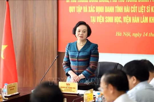 Gỡ 'điểm nghẽn' nhân lực và dữ liệu để tăng tốc định danh hài cốt liệt sĩ