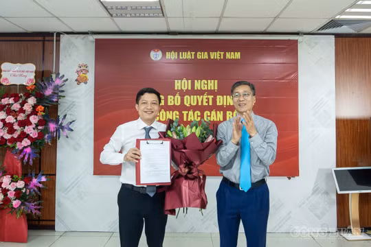 Ông Hà Công Luân giữ chức Phó Tổng Biên tập Tạp chí Đời sống và Pháp luật