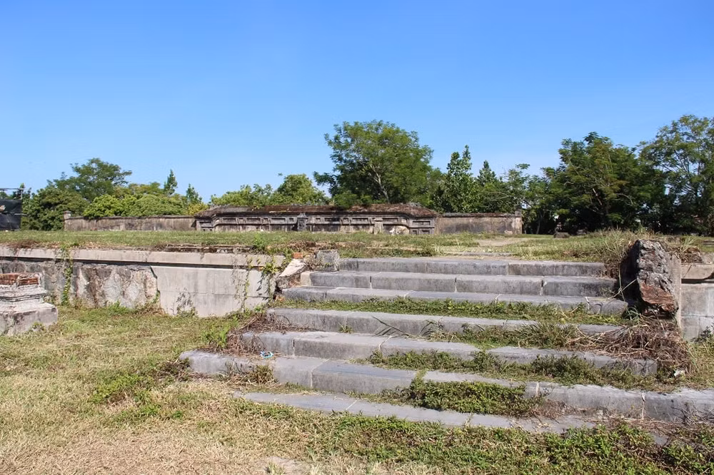 Phần nền móng của dự án Điện Kiến Trung.